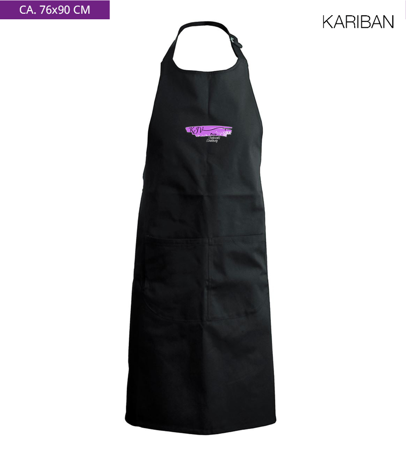 Kariban Gastroschürze Black "Uwe"