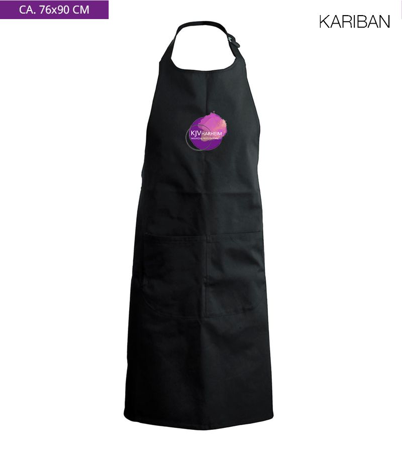 Kariban Gastroschürze Black "Isack"